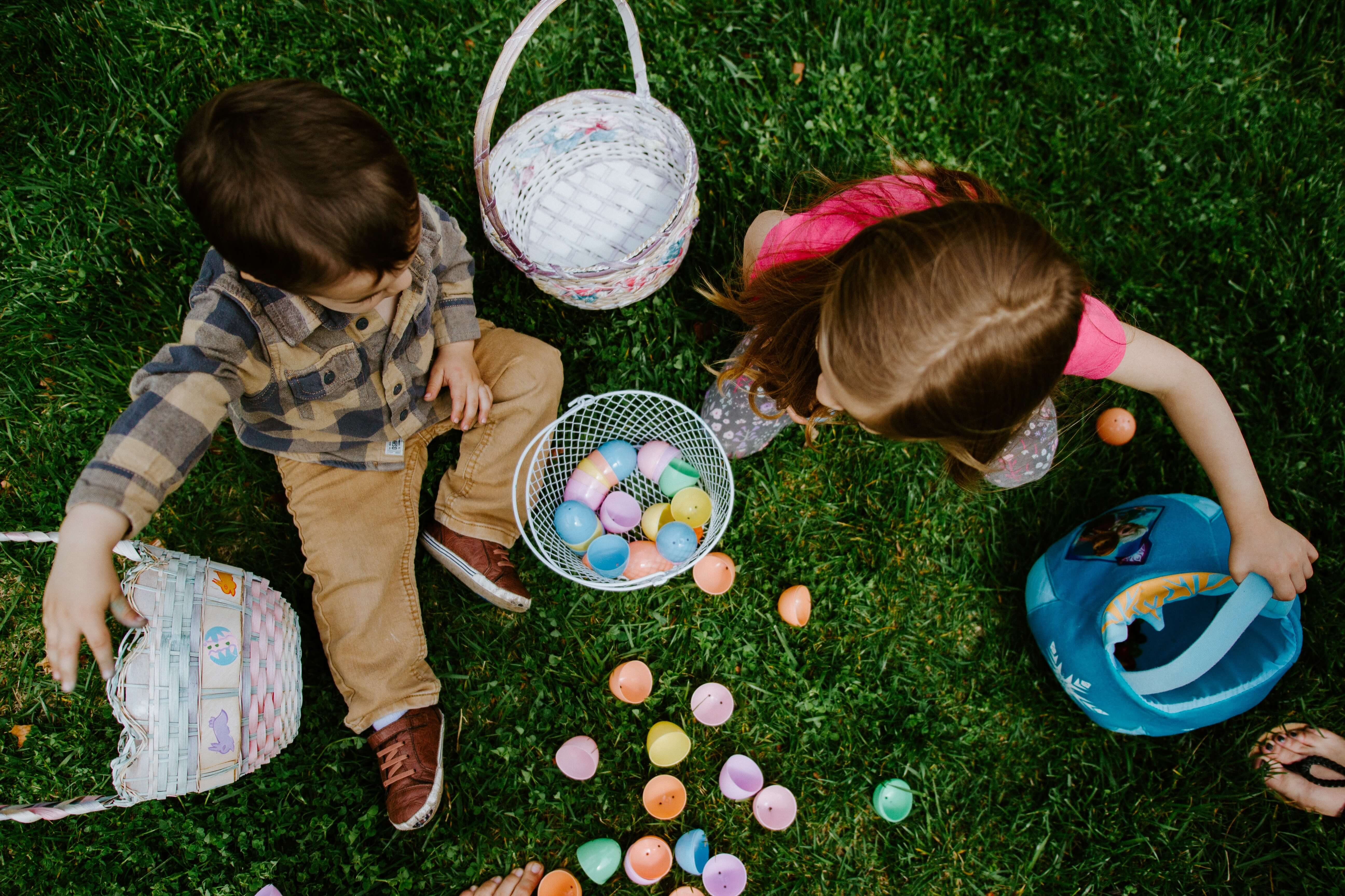 Clean up your mess before leaving Easter egg hunt