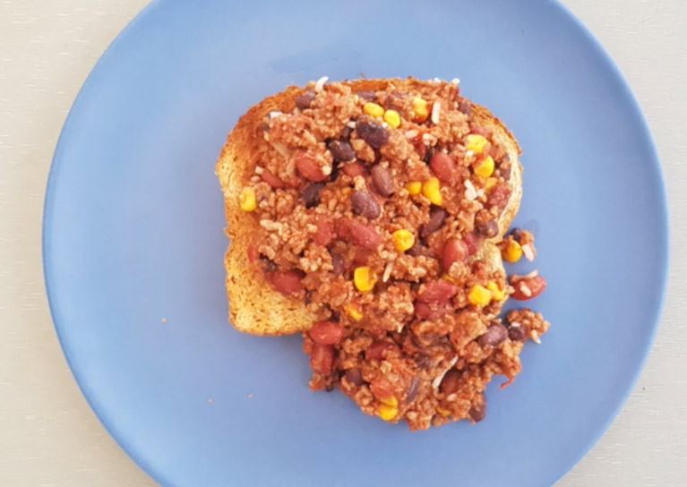 Mexican Mince on Toast Mexican Mince on Toast