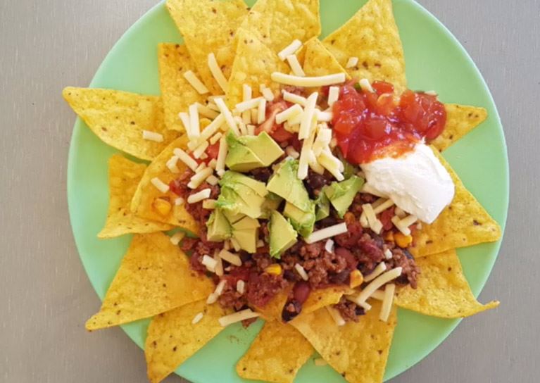 Mexican Mince Nachos Mexican Mince Nachos